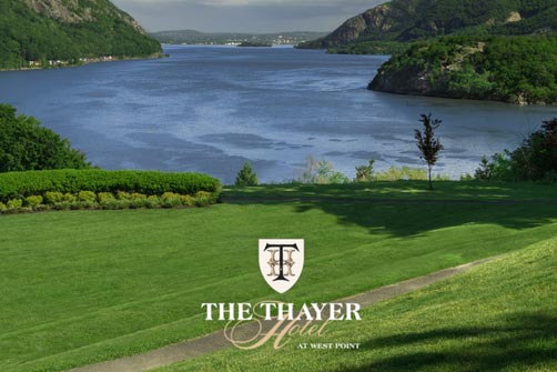 Hudson Valley landscape with a river