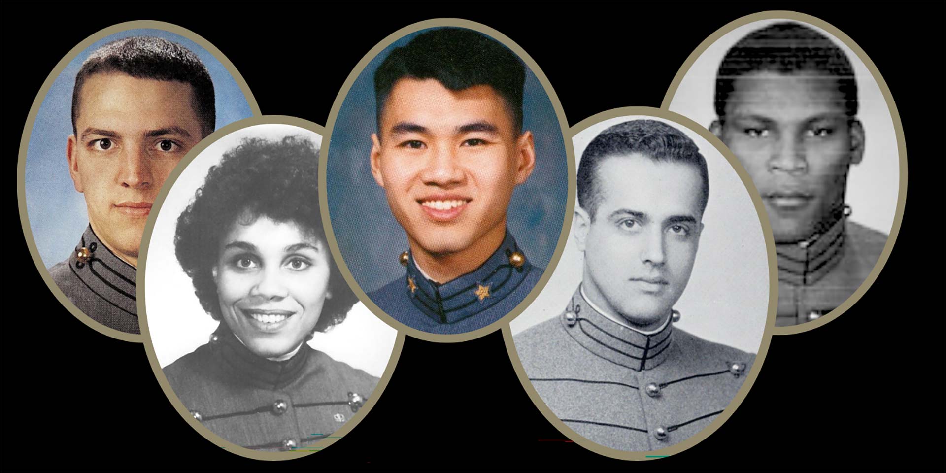 Portraits of USMA graduates